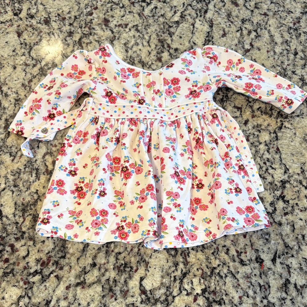 Kissy Kissy Polka Dot Floral Dress